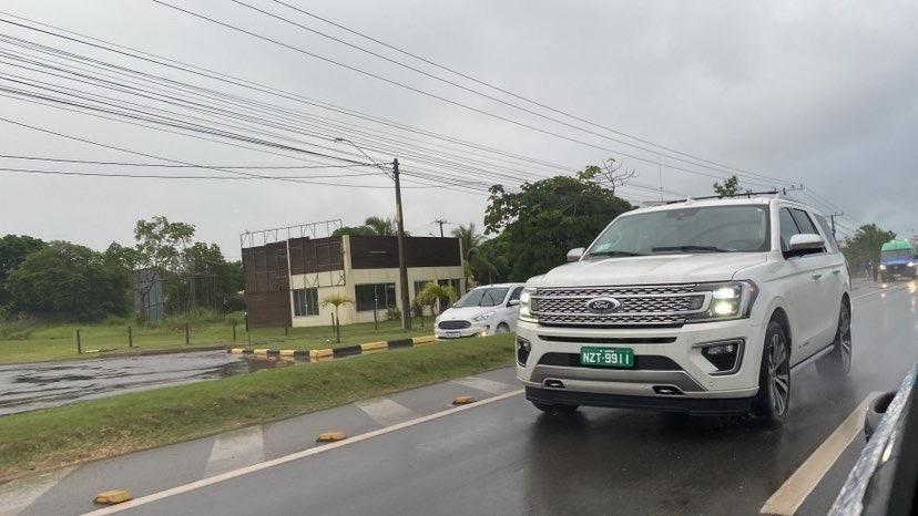 Ford Expedition foi outro carro flagrado - Jadson Souza