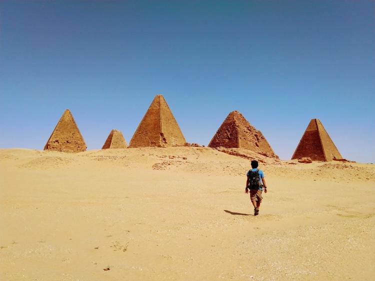 Cainã Ito no Egito - Arquivo pessoal - Arquivo pessoal