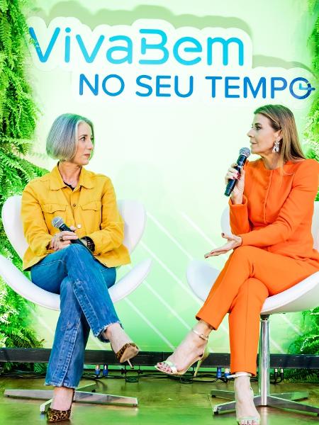 Fabiana Scaranzi e Vera Iaconelli no VivaBem No Seu Tempo