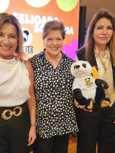 Silvia Vinhas, Cláudia Bonfiglioli e Sandra Digenio