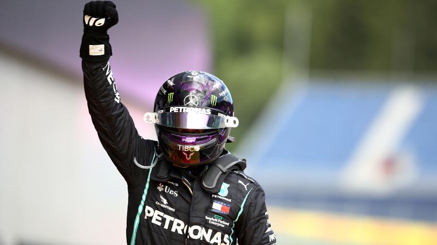 Lewis Hamilton, da Mercedes, vem de duas vitórias, no GP da Estíria e no GP da Hungria - Mark Thompson/Pool via REUTERS