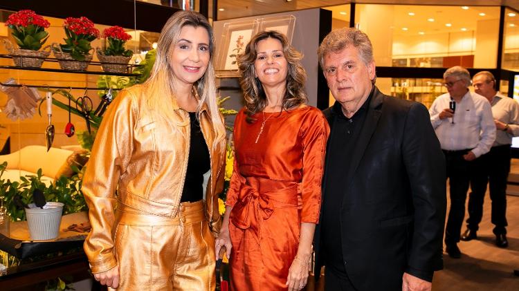 Dani Mastropietro, Vivi Mendonça e Angelo Derenze