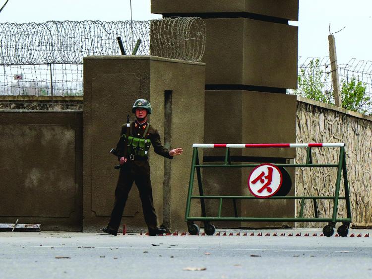 Na fronteira da Coreia do Sul - Arquivo pessoal - Arquivo pessoal