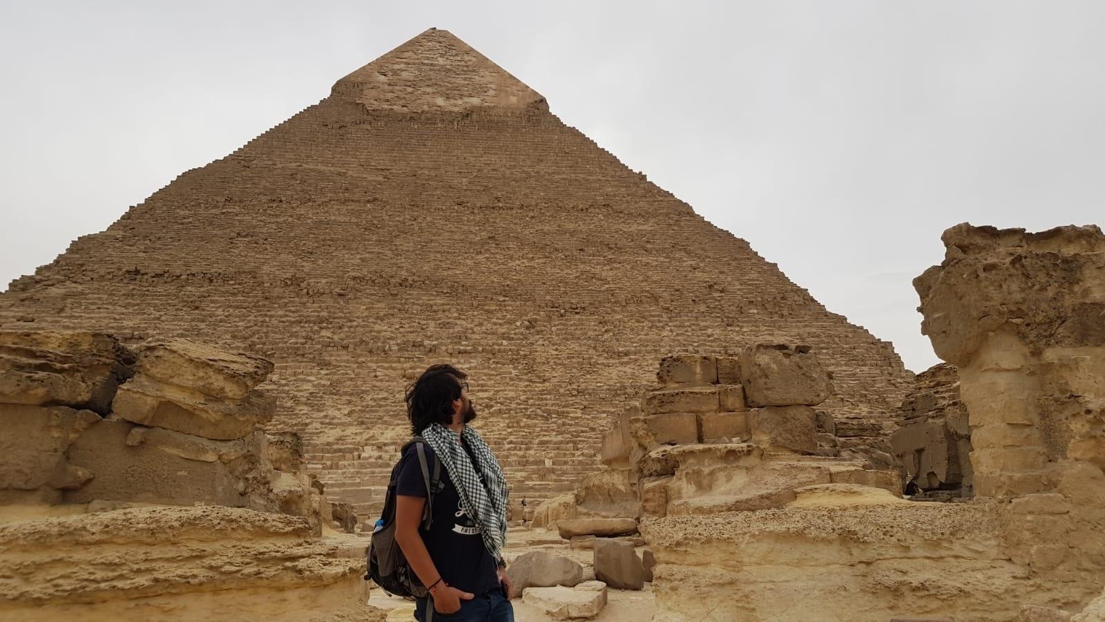 Cainã Ito no Egito - Arquivo pessoal