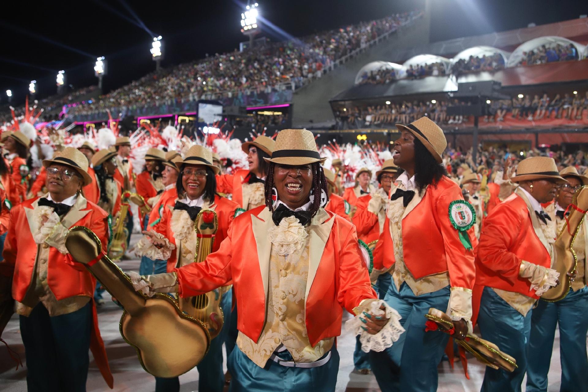 A escola foi a terceira a entrar na Sapucaí - Zô Guimarães/ UOL