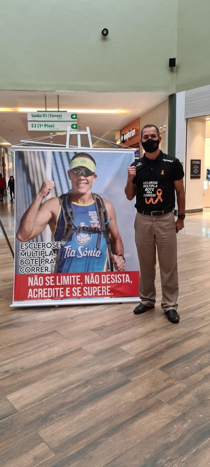 Agenor Netto começou a correr após ser diagnosticado com esclerose múltipla - Arquivo pessoal