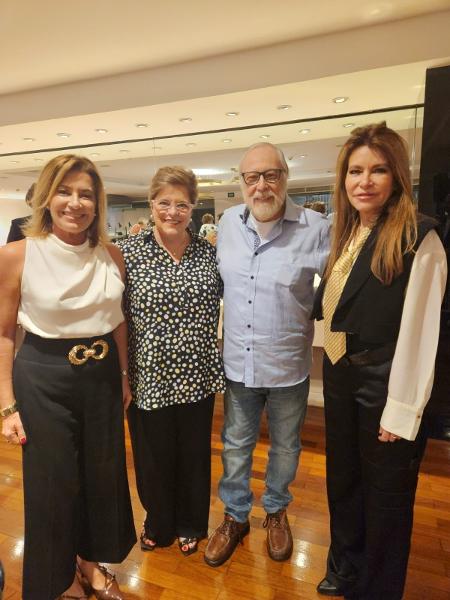 Silvia Vinhas, Cláudia Bonfiglioli, Fernando Rizzolo e Sandra Digenio