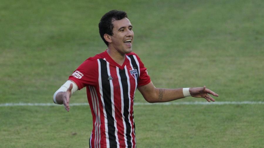 Pablo: dois gols e um dos destaques do São Paulo no Estadual - Divulgação/São Paulo