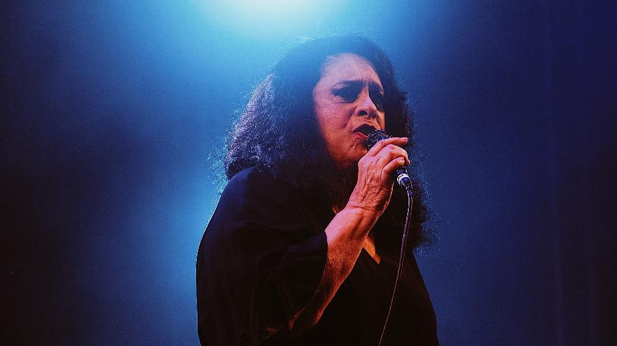 Gal Costa durante show no Breve Festival