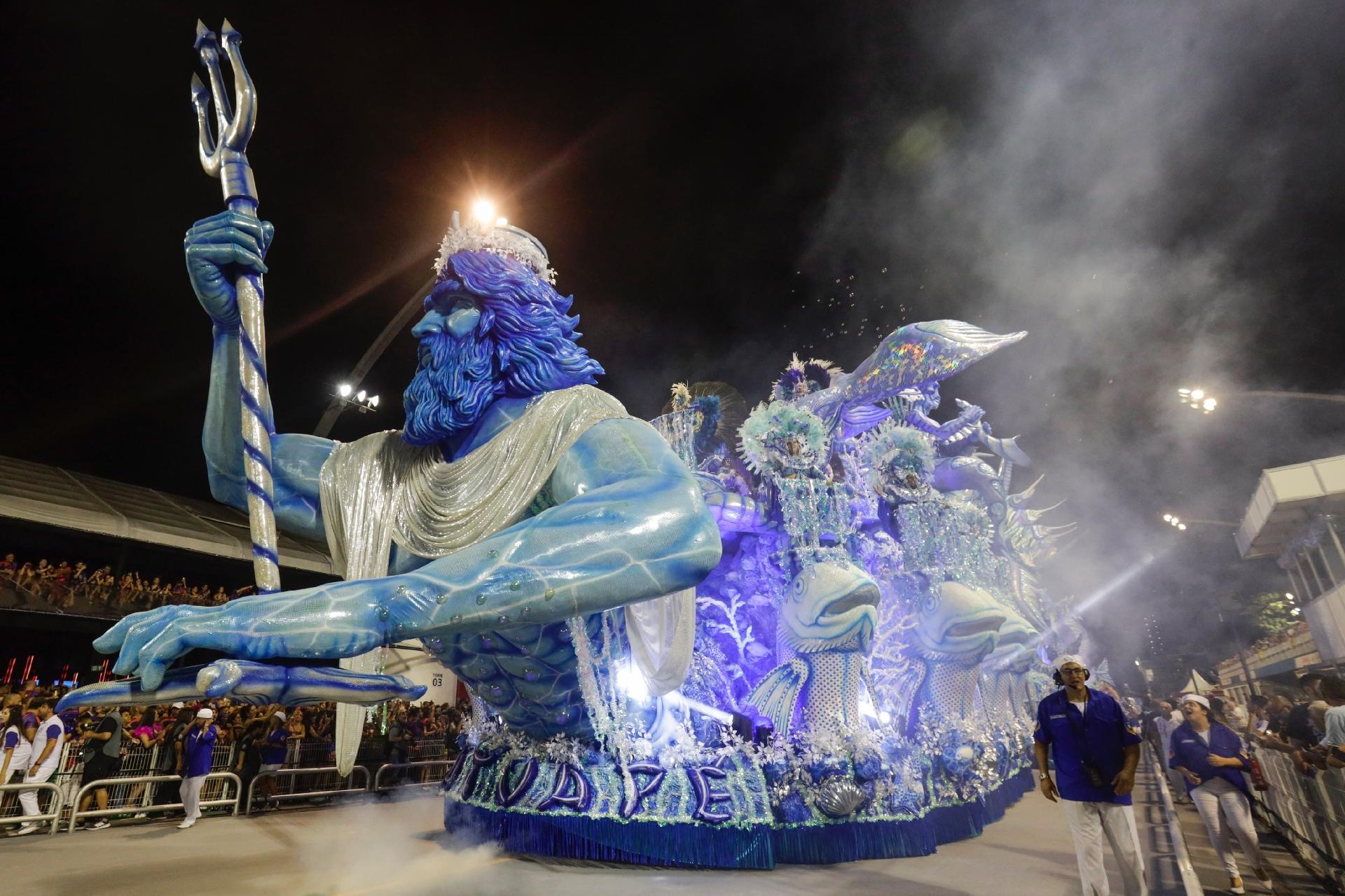 Acadêmicos do Tatuapé homenageia Paraty em desfile no Carnaval 2023 - Ricardo Matsukawa/UOL