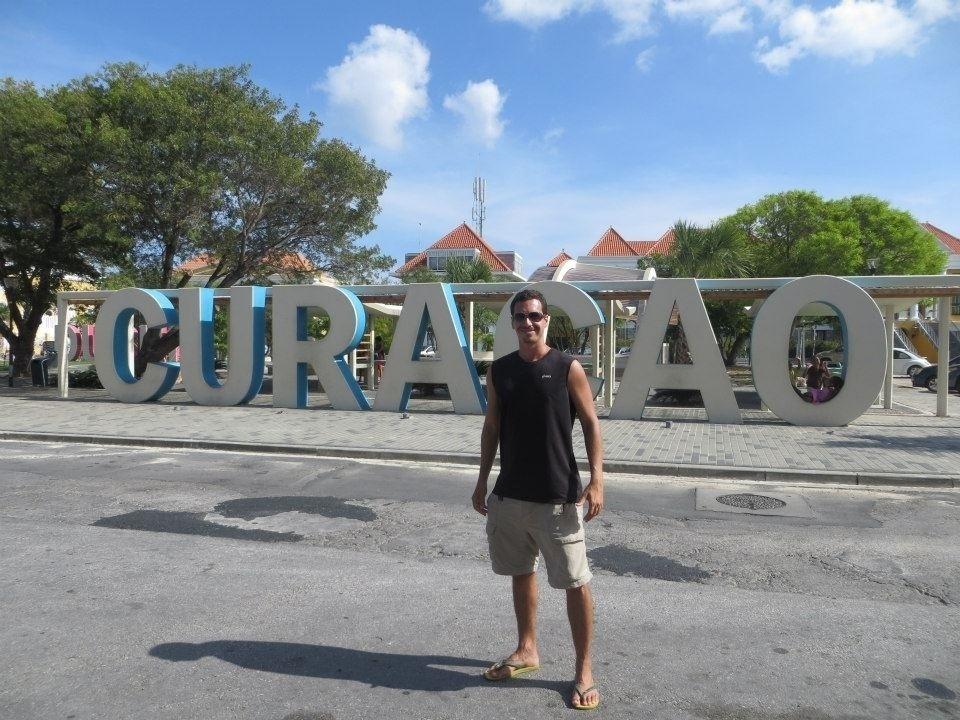 Igor in Curaçao before moving to Ukraine - Personal Archive