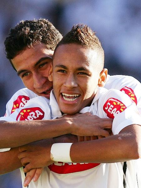 Ganso e Neymar jogaram juntos no Santos - Ricardo Saibun/Santos FC