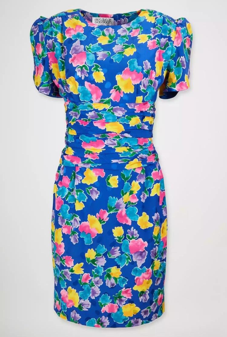 Vestido leiloado da princesa Diana