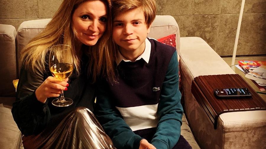 Patricia de Sabrit com o filho, Max - Reprodução/Instagram