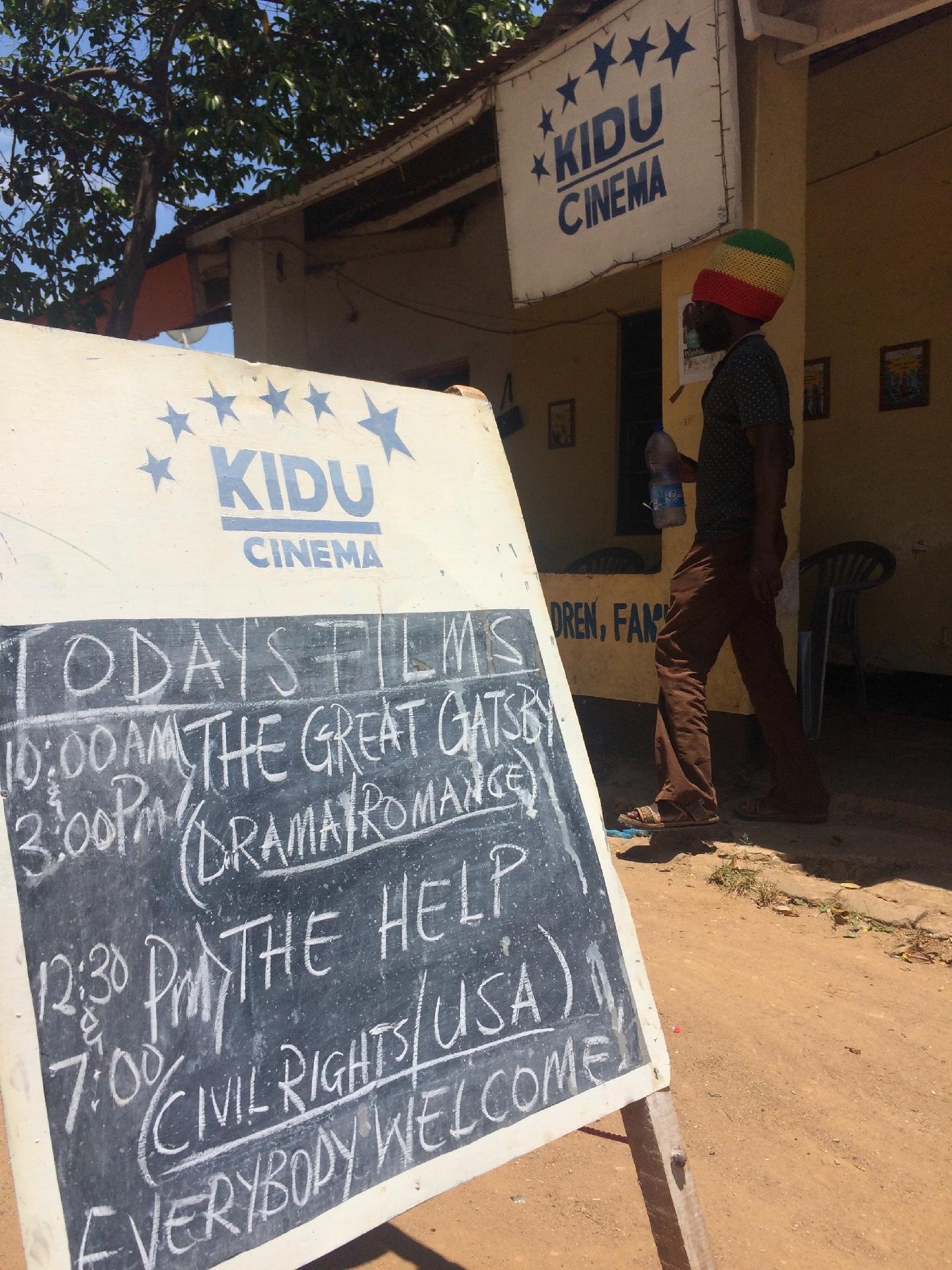 Cinema local em Nahkata Bay no Malawi - Arquivo pessoal