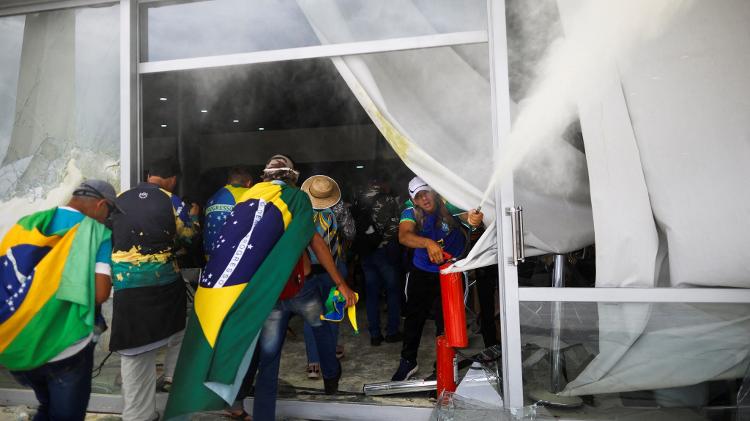 8.jan.2023 - Invasão de golpistas em Brasília - Reuters - Reuters