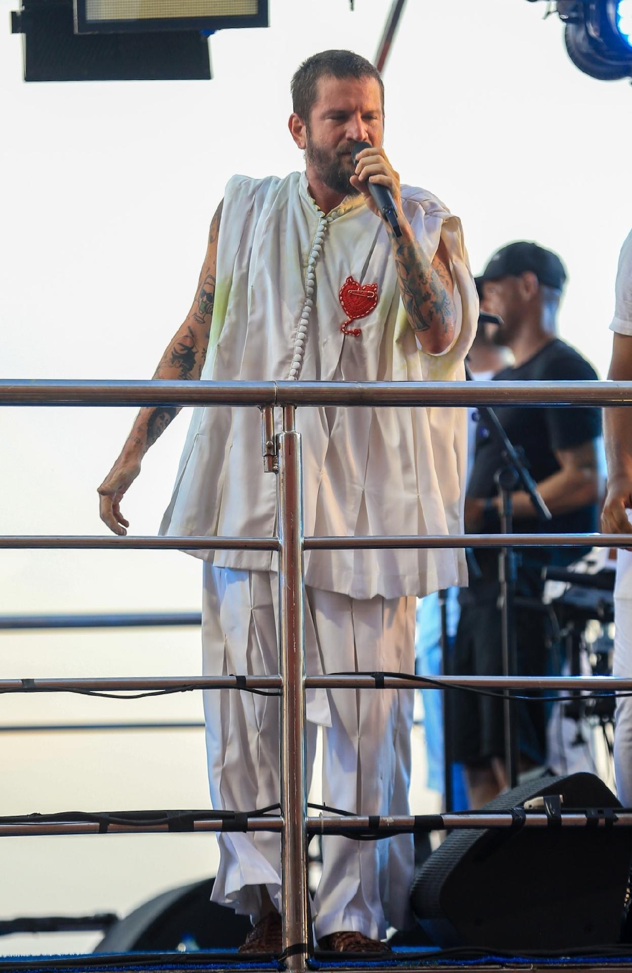 Saulo no Carnaval de Salvador - Pereira/ AgNews