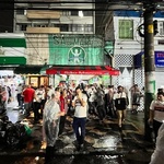Torcedores do São Paulo aproveitam bares nos arredores do Allianz Parque antes de jogo contra o Água Santa pelas quartas de final do Paulistão 2023 - undefined