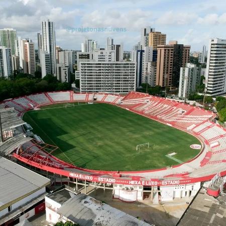 Estádio dos Aflitos, do Náutico, em Pernambuco - Divulgação/CNC