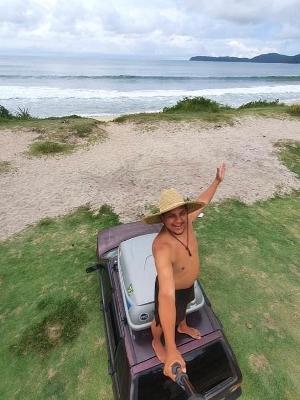 Luiz e o Unohome - Arquivo pessoal