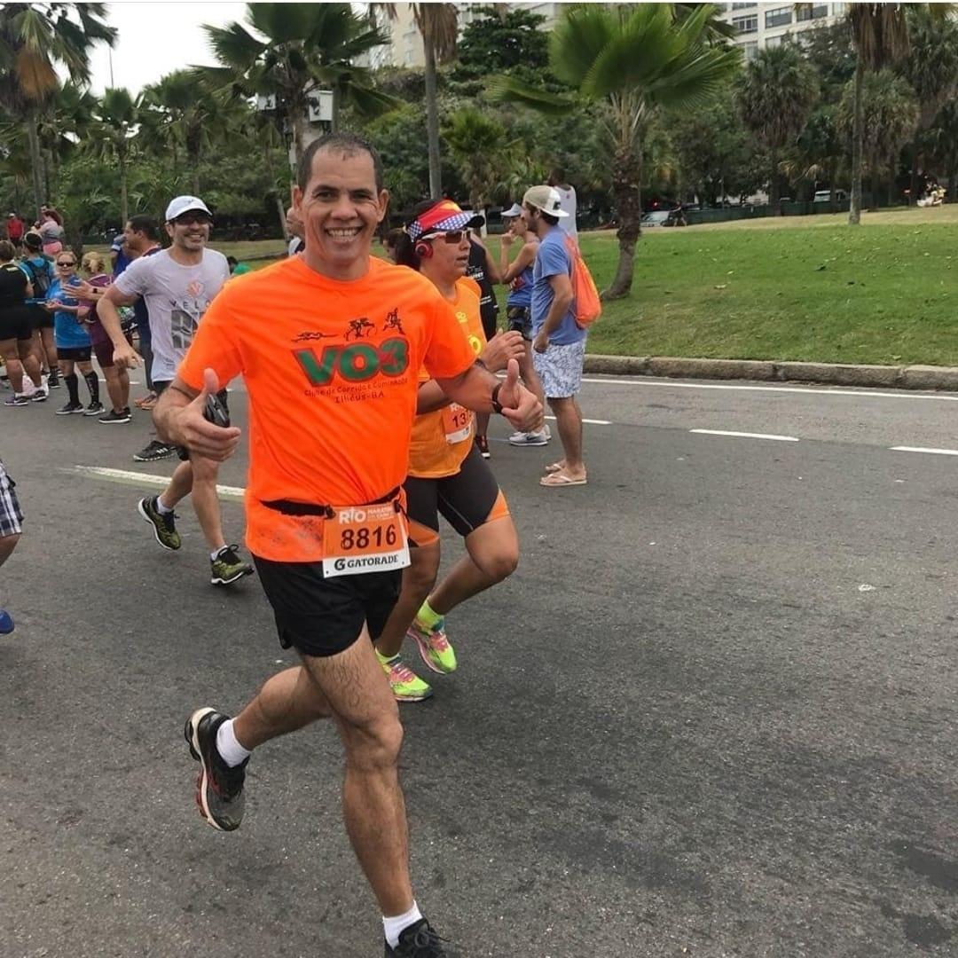 Agenor Netto começou a correr após ser diagnosticado com esclerose múltipla - Arquivo pessoal