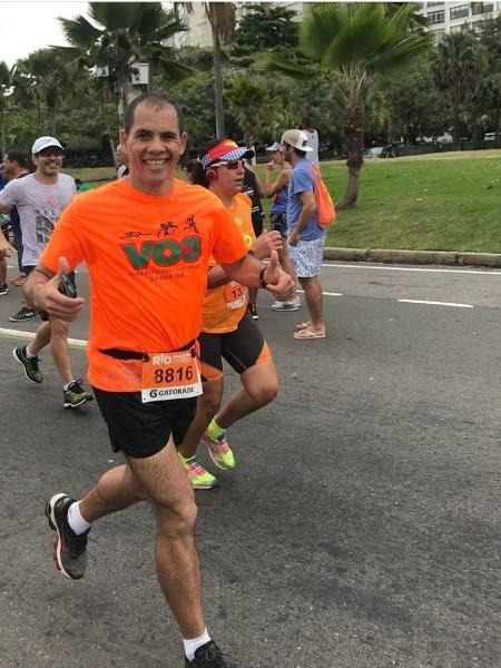 Agenor Netto começou a correr após ser diagnosticado com esclerose múltipla - Arquivo pessoal - Arquivo pessoal