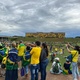 Terroristas rezam para Deus para que ele "ajude o Brasil" e promova a intervenção militar. - Lucas Borges Teixeira/UOL
