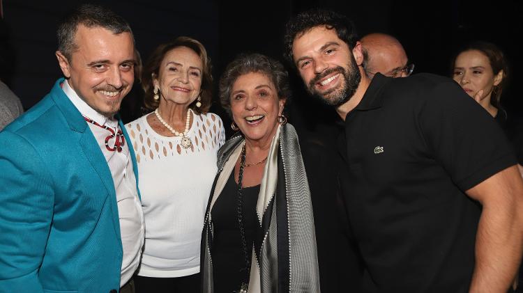  Ramon Nunes Mello, Lucinha Araujo, Leda Nagle e Duda Nagle