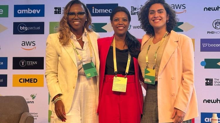 Dione Assis, Flávia Santos Lloyd e Victória Dandara Dione Assis, Flávia Santos Lloyd e Victória Dandara