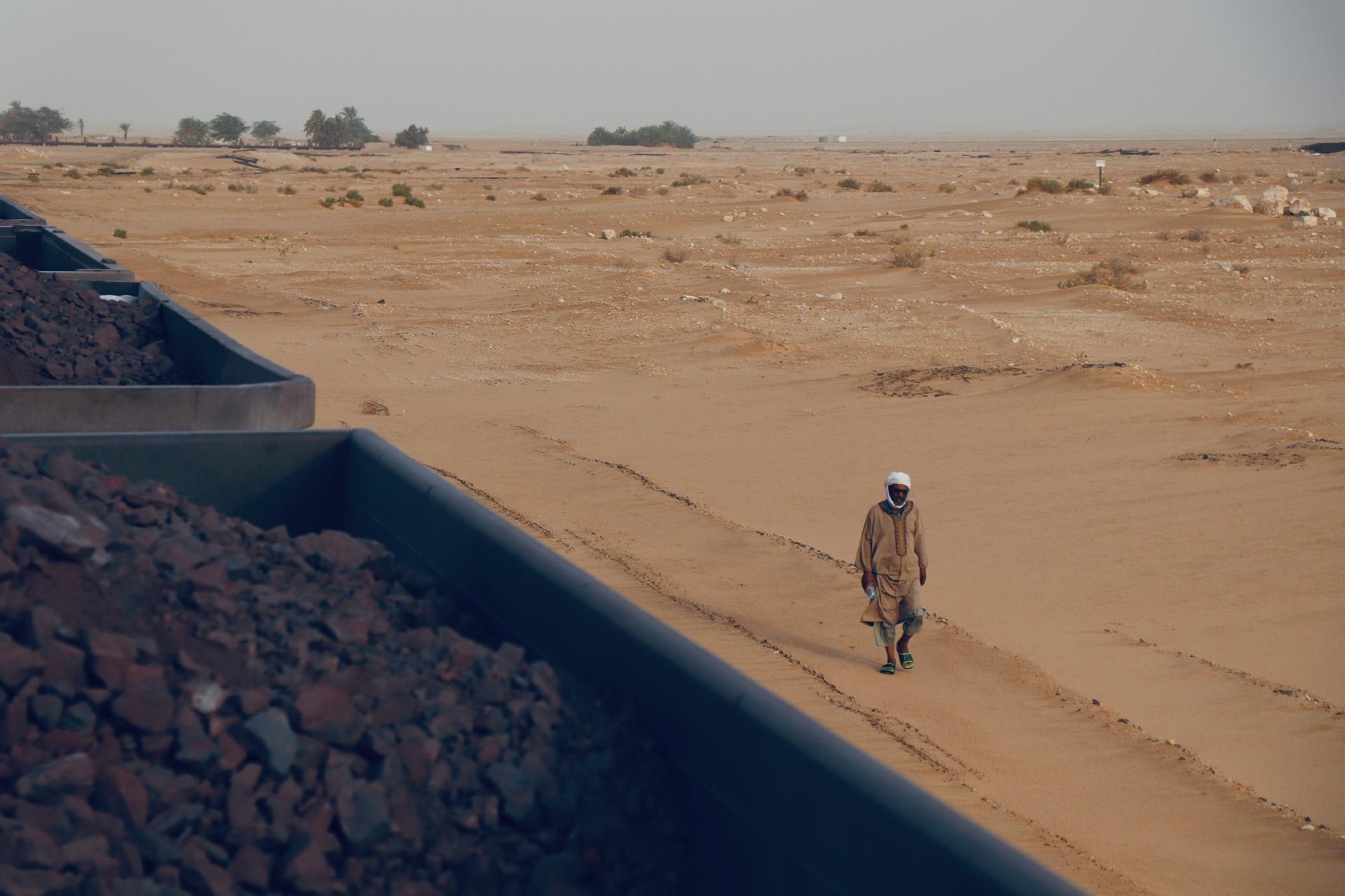 Trem da Mauritânia - Arquivo pessoal