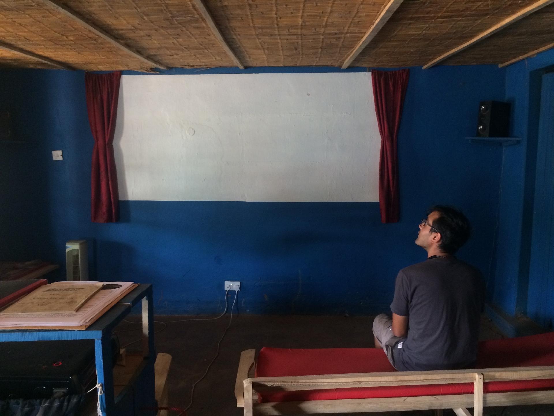 Cinema local em Nahkata Bay no Malawi - Arquivo pessoal