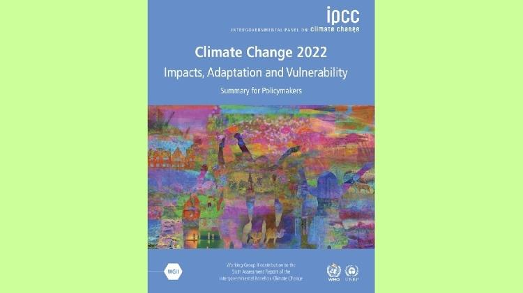 Capa de 'Sexto relatório de avaliação IPCC (AR6)' Capa de 'Sexto relatório de avaliação IPCC (AR6)'