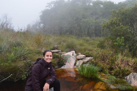 Daiana Antonio da Silva na Serra da Canastra - Arquivo pessoal - Arquivo pessoal