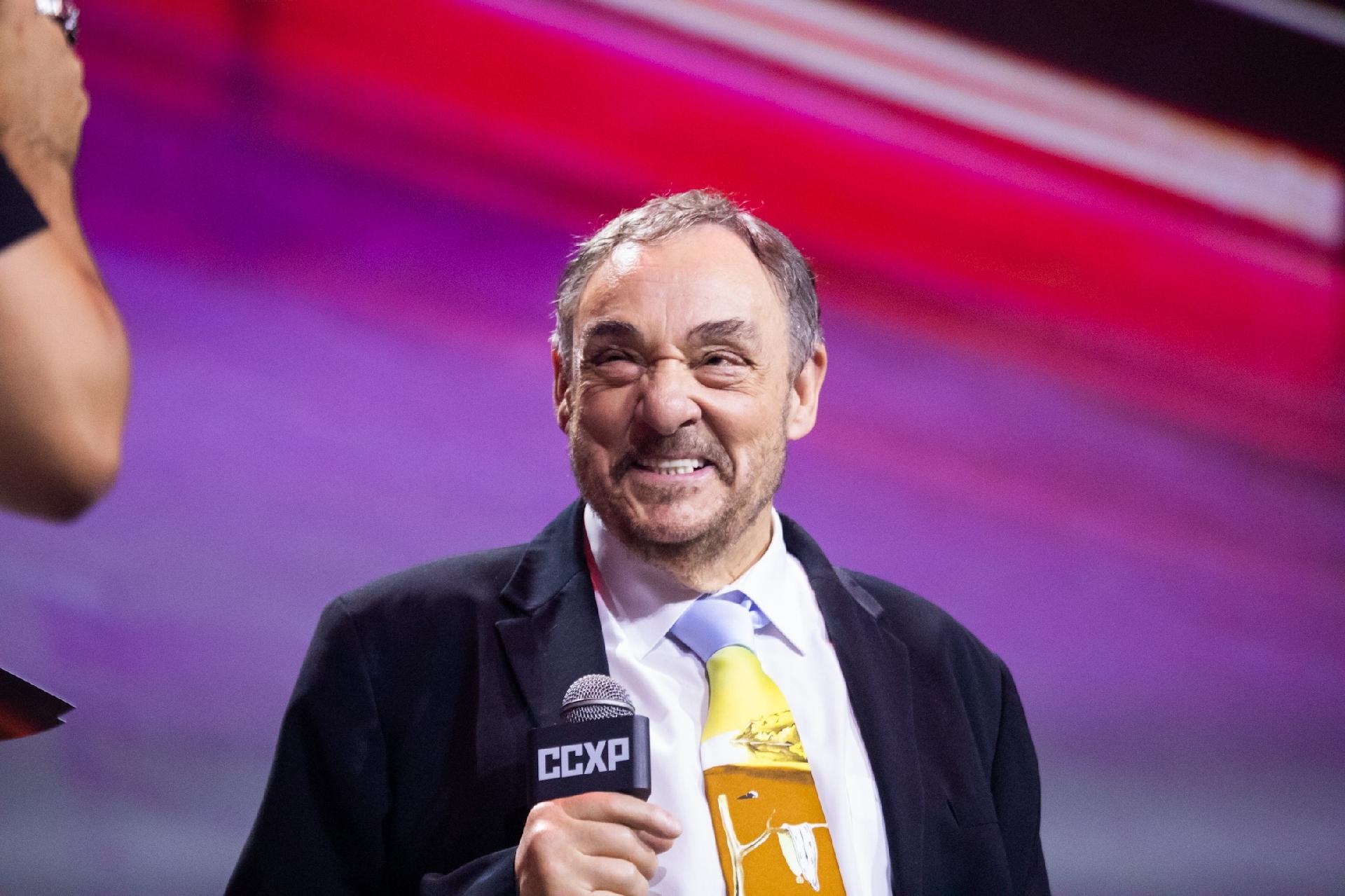John Rhys-Davies de 'O Senhor dos Anéis', participa de painel na CCXP 22 - Patrícia Devoraes/Brazil News