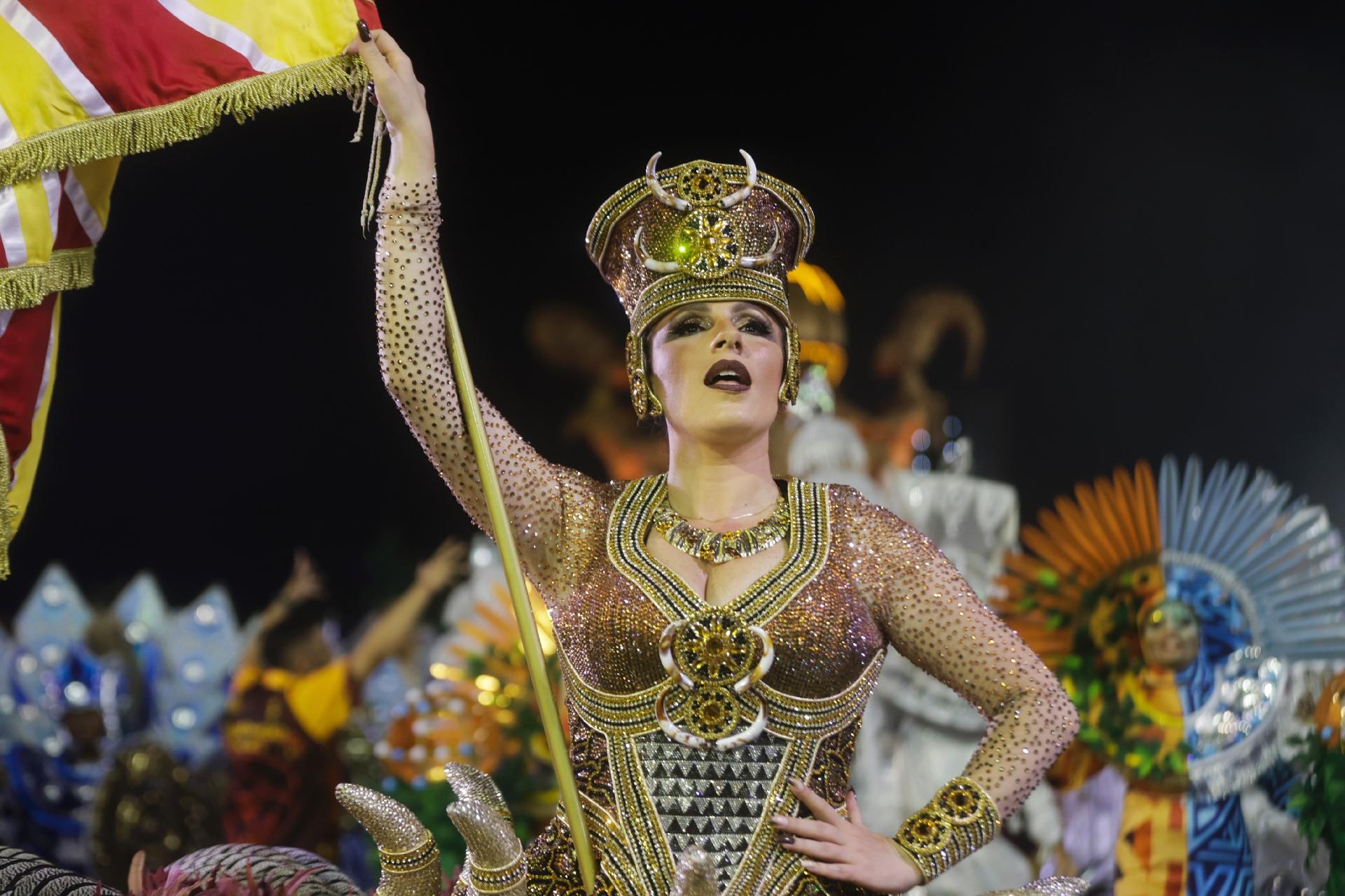 Tom Maior faz culto às mães pretas ancestrais em desfile - Ricardo Matsukawa/UOL
