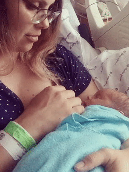 Érika Lima Sacheto descobriu que filho Gabriel tem síndrome de West - Arquivo pessoal - Arquivo pessoal