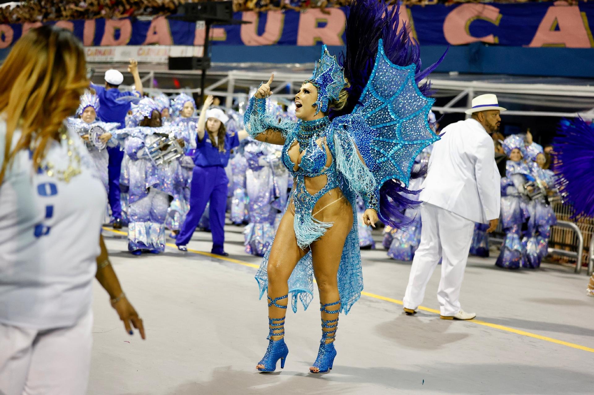 Acadêmicos do Tatuapé homenageia Paraty em desfile no Carnaval 2023 - Mariana Pekin/UOL