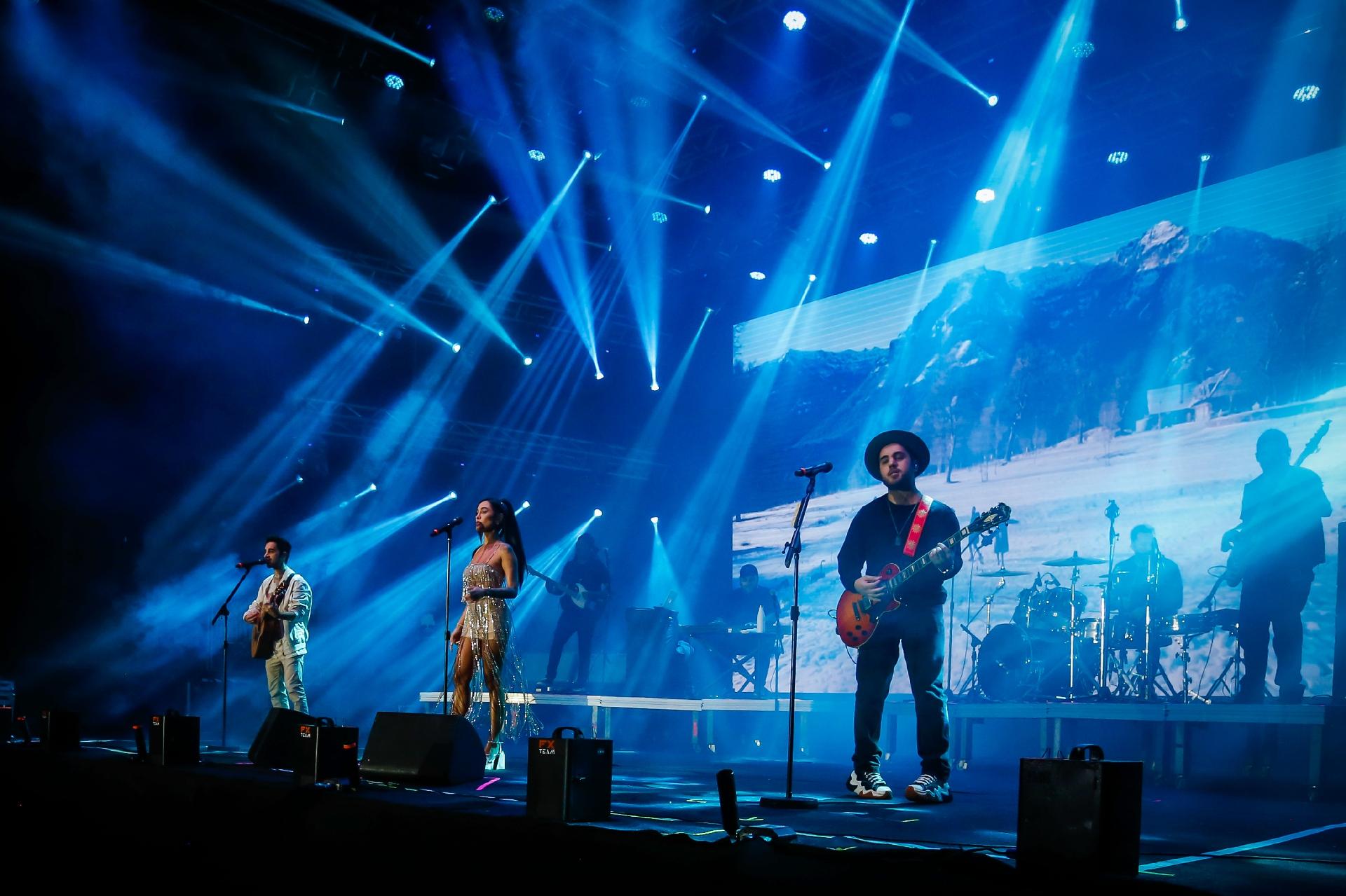 Melim durante a 26ª edição do Planeta Atlântida. - Roberto Furtado/Agência Preview