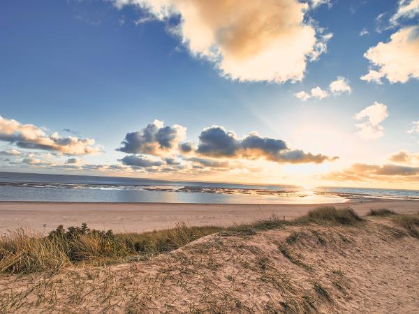 Blavand Beach, em Blavand, na Dinamarca - Wirestock/Getty Images