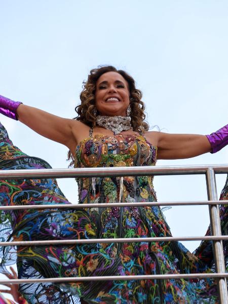 Daniela Mercury no bloco Pipoca da Rainha, em São Paulo, no pós-Carnaval 2025 Daniela Mercury no bloco Pipoca da Rainha, em São Paulo, no pós-Carnaval 2025