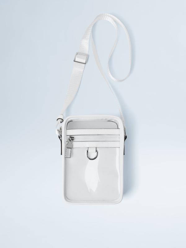 zara transparent bolsa