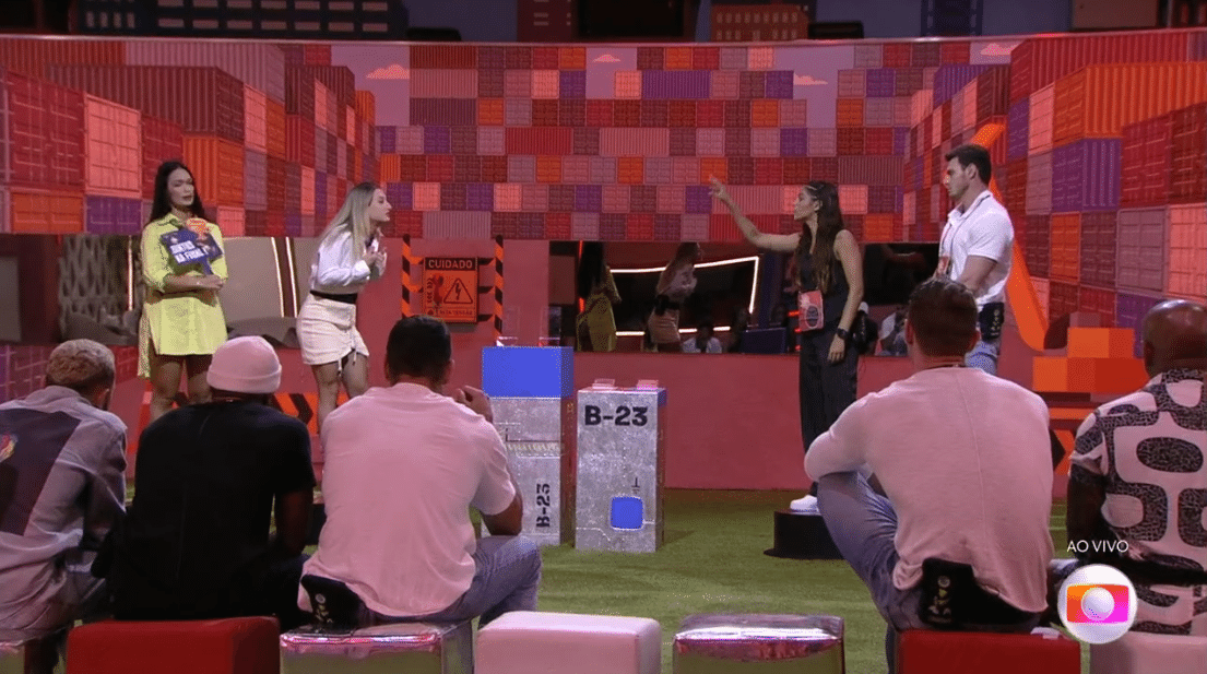 BBB 23: Bruna Griphao picks Larissa for her platform and Gustavo and Key Alves for bombs - Reproduction / Globoplay