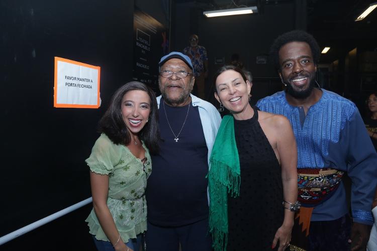Fernanda Godoy, Martinho da Vila, Cleo Ferreira e Alan Rocha Fernanda Godoy, Martinho da Vila, Cleo Ferreira e Alan Rocha