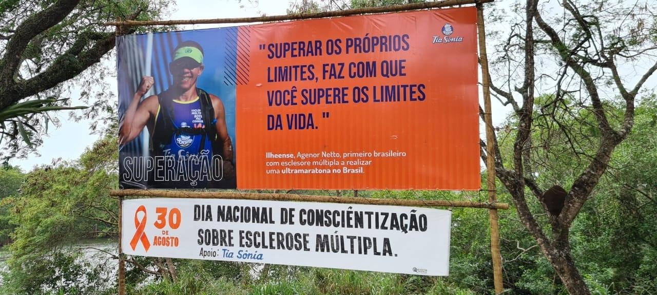 Agenor Netto começou a correr após ser diagnosticado com esclerose múltipla - Arquivo pessoal