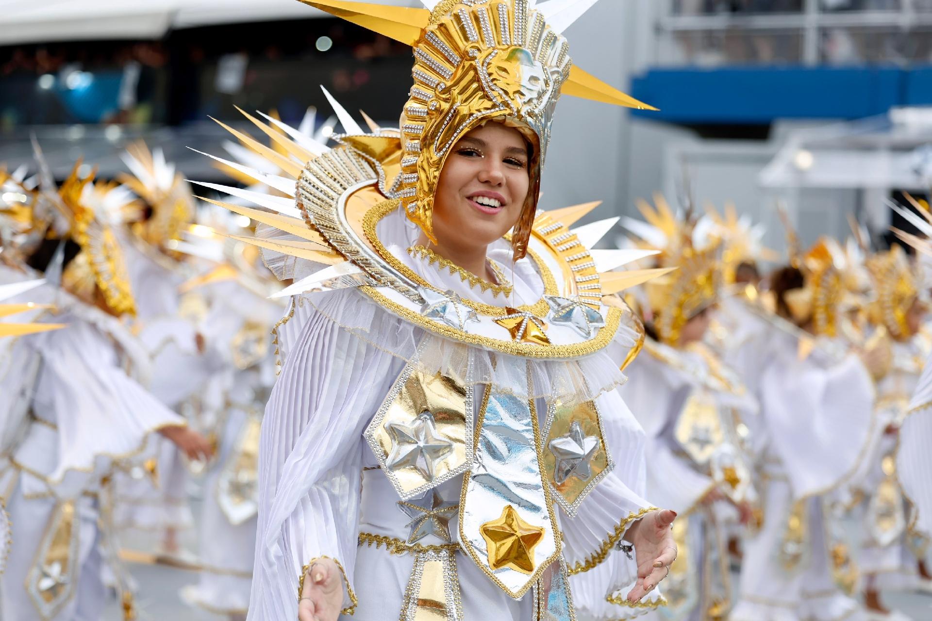 Gaviões da Fiel desfilou com enredo contra a intolerância religiosa - Mariana Pekin / UOL