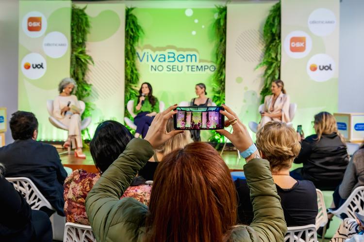 Adriana Ferreira, Tatiana Gabbi, Marina Dias e Ticiane Pinheiro no VivaBem No Seu Tempo