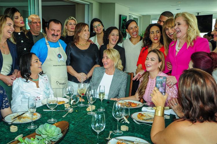 As convidadas do almoço