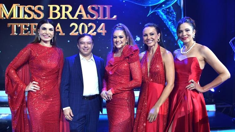 Marcelo Riformato, Leila Schuster, Flávia Cavalcante, Carol Portella e Adriana Amaral