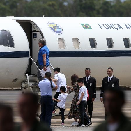 23.fev.2020 - Brasileiros são liberados de quarentena em Anápolis - Pedro Ladeira/Folhapress