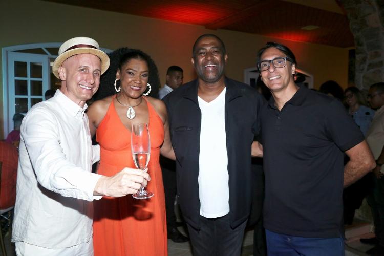 Barizon, Flavia Saolli, Alexandre Santos e Bebeto Fayal